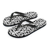 Cats White Flip-Flops