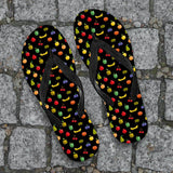 Bitmap Fruit Flip Flops