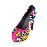 AL Comic Nurse Heels