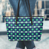 Seattle Nurse Large Leather Tote Bag