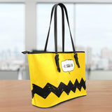Charlie Large Leather Tote Bag