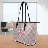 MS Nurse Large Leather Tote Bag