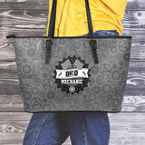 OH Mechanic Small Leather Tote Bag