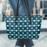 Seattle Nurse Small Leather Tote Bag
