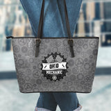 OH Mechanic Small Leather Tote Bag