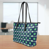 Seattle Nurse Small Leather Tote Bag
