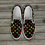 Bitmap Fruit Slip Ons