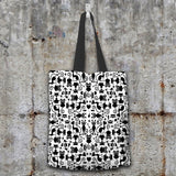 Cats White Tote Bag