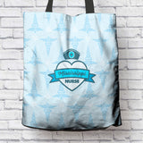 MS Nurse Blue Tote Bag