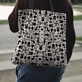 Cats White Tote Bag