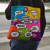 AL Comic Nurse Tote Bag