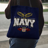 Navy Tote Bag